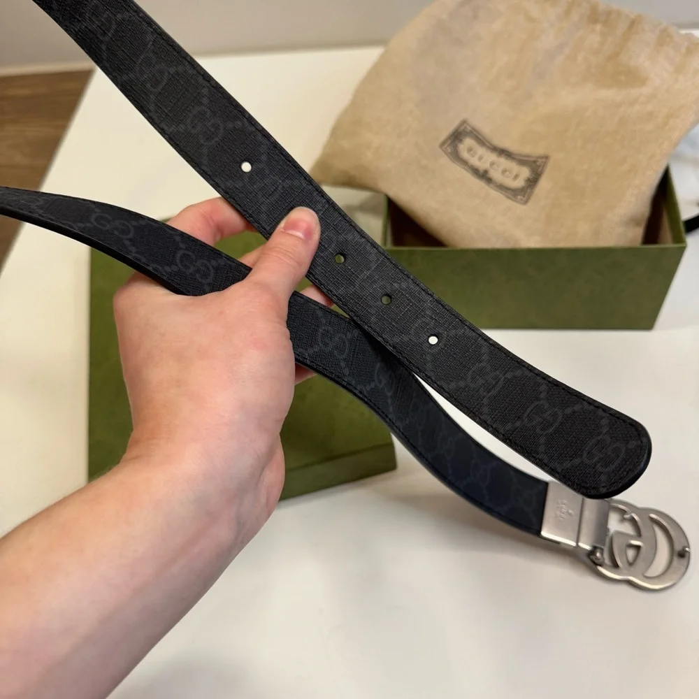 DISCONTINUED Gucci GG Marmont reversible belt - Picture 12 of 13